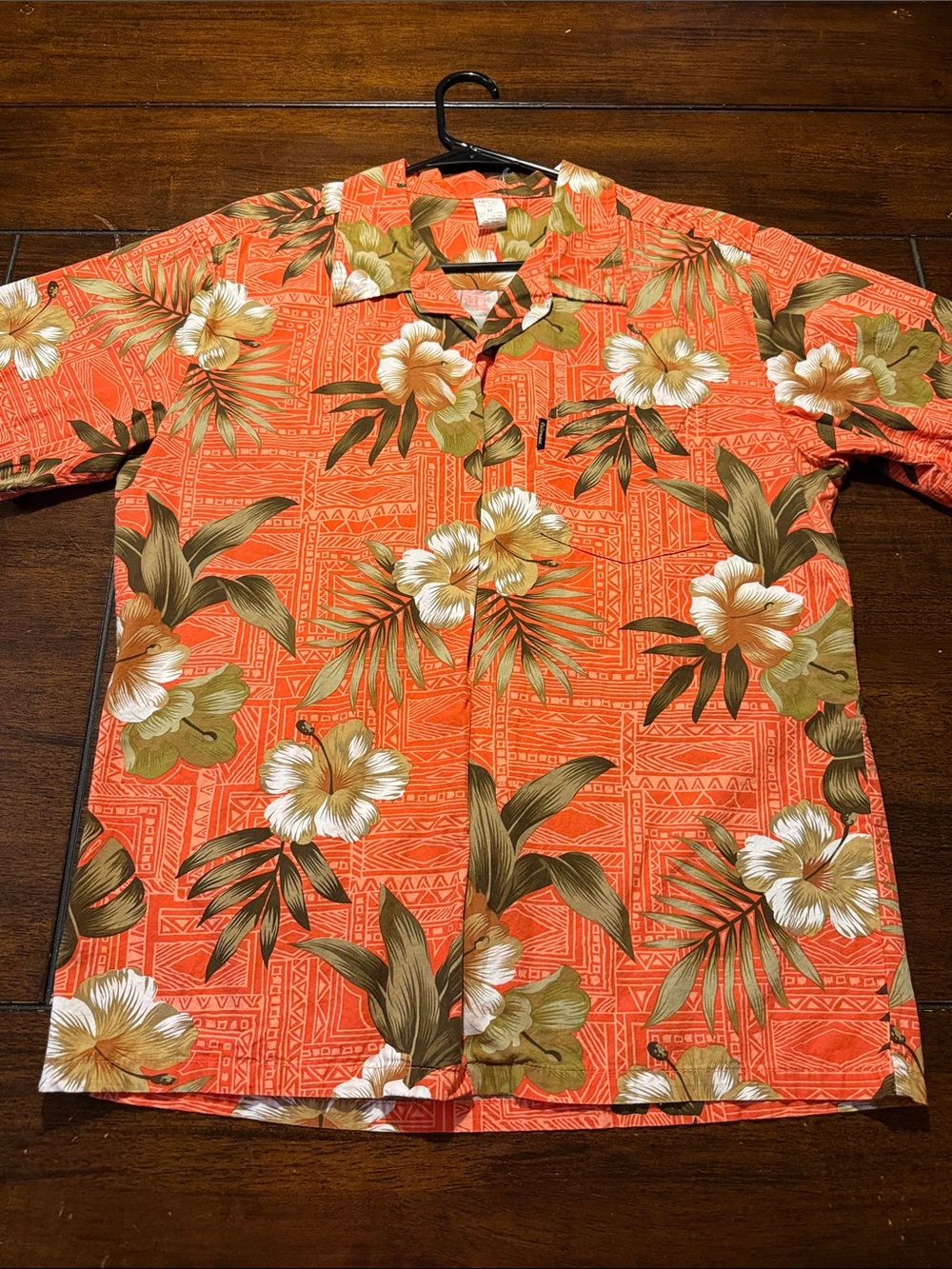 Men's Palmwave Hawaiian Shirt - Tropical Button-Up